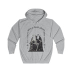 Anti-Establishment Unisex Full Zip Hoodie - Casual, Streetwear, Gift for Rebels, Relaxed Fit, Perfect for Cold Weather