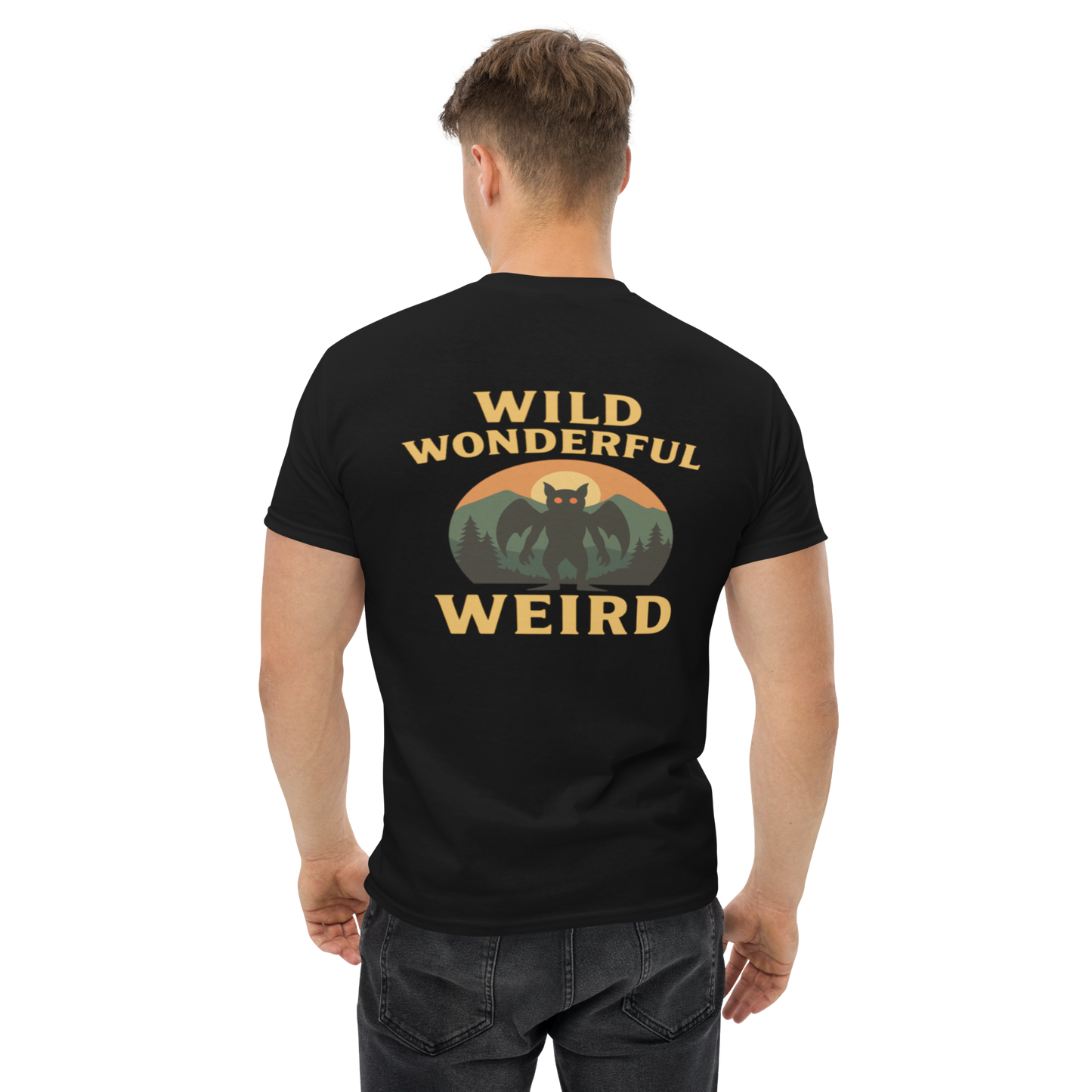 West Virginia – Retro Cotton Travel Shirt, Appalachian Mountain Graphic Tee, Nature-Inspired State Souvenir Apparel for Outdoor Adventure Lovers