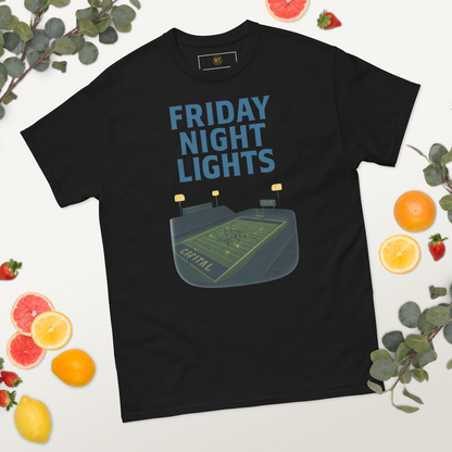 Friday Night Lights – Cotton Capital High School Football Shirt, Game Night Stadium Tee for Fans, Students, Alumni & Varsity Players, West Virginia