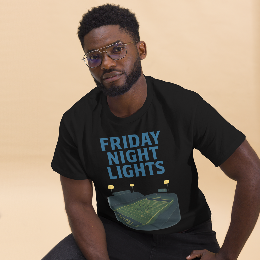 Friday Night Lights – Cotton Capital High School Football Shirt, Game Night Stadium Tee for Fans, Students, Alumni & Varsity Players, West Virginia