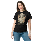 Built From Breakdowns – Cotton Empowerment T-Shirt for Women, Kintsugi-Inspired Graphic with Floral Design, Mental Health Recovery Apparel Celebrating Resilience and Inner Strength