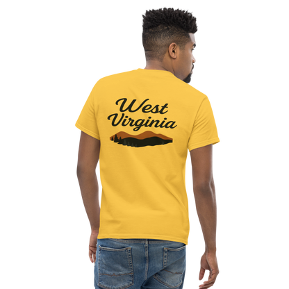 Small City, Big Heart – Charleston West Virginia Cotton Shirt for Locals, Appalachian Skyline Graphic Tee, Hometown Pride Apparel for Men and Women