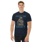 Protect This Legacy – Cotton Cougar Mascot T-Shirt for Capital High Students and Alumni, School Spirit Apparel with Roaring Graphic and Heritage Pride Design, West Virginia