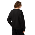 Grave to Glory – Oversized Cotton Gothic Sweatshirt for Men and Women, Skeleton Rebirth Pullover with Halo and Winged Warrior Graphic, Bold Streetwear for Unapologetic Survivors