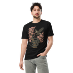 Serpent Way of the Wise – Graphic Tee for Men and Women, Eagle and Snake Symbolic Streetwear, Tattoo-Inspired Apparel with Philosophical Design