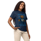 You're Not Built For This – Cotton Motivational Sports Unisex Shirt, Bold Pride Graphic Tee for Athletes & Fans, Capital High Game Day Cougar Mascot Apparel, West Virginia