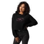 Your Baddie – Cropped Cotton Hoodie for Women, Pink Graphic Streetwear with Cosmic Vibes and Confident Girl Aesthetic, Soft Urban Loungewear for Empowered Style
