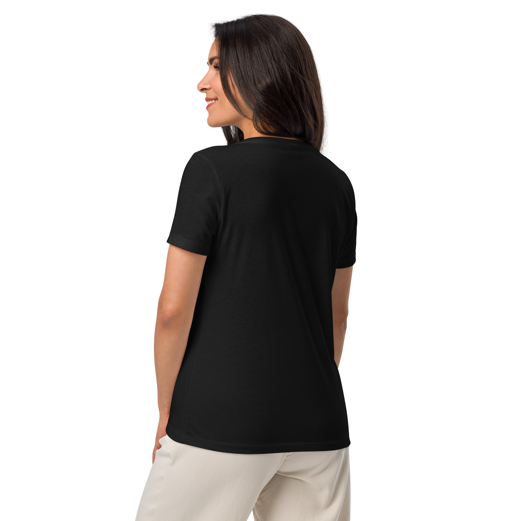 Built From Breakdowns – Cotton V-Neck T-Shirt for Women, Kintsugi-Inspired Healing Graphic with Gold Crack Detail, Elegant Apparel for Emotional Growth and Inner Strength