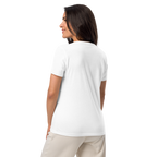 Friday Night Lights – V-Neck Cotton Football Shirt for Women, Capital High Game Night Spiritwear with End Zone Graphic, Alumni and Student Season Apparel